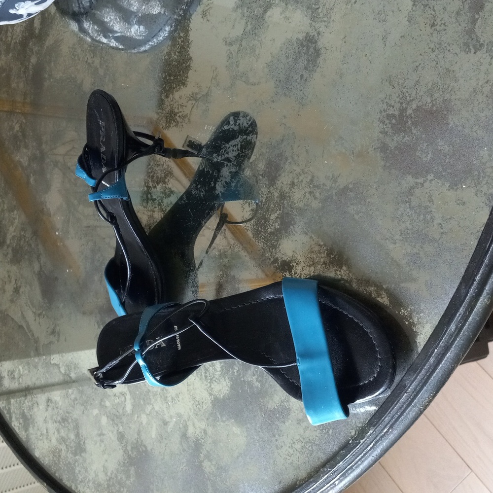 Prada T stap sandals